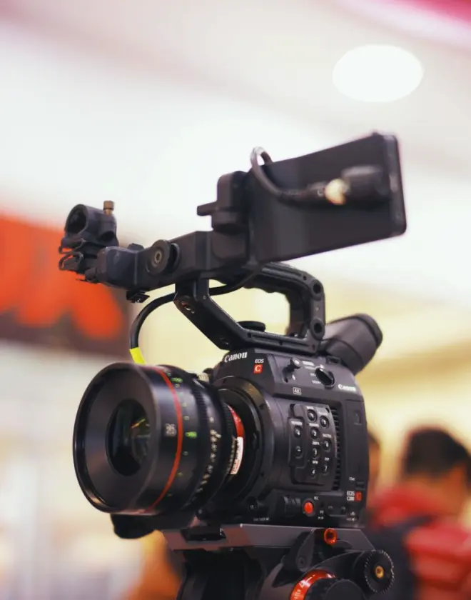 Television studio set
